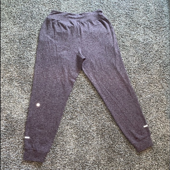 Maroon/gray Lululemon Joggers - good as new - Picture 10 of 14
